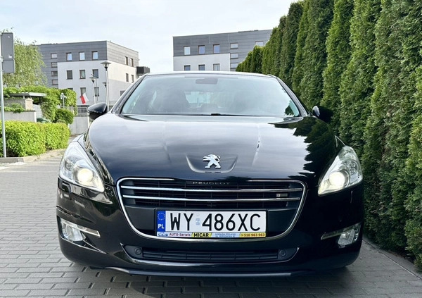 Peugeot 508 cena 22000 przebieg: 245900, rok produkcji 2011 z Warszawa małe 92